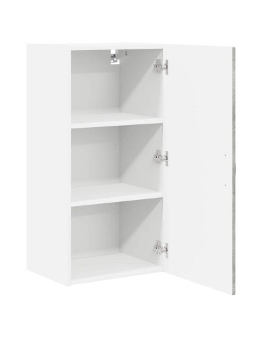 Mobile da cucina con lo scaffale Grigio cemento 40 x 31 x 80 cm