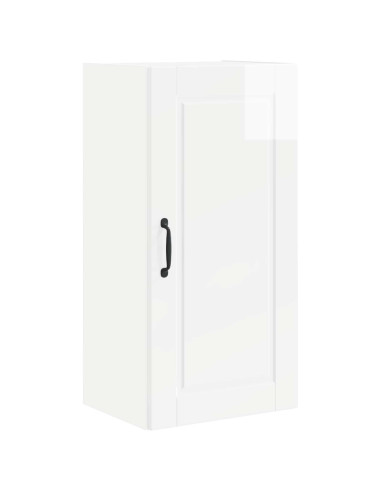 Mobile da cucina con lo scaffale Bianco Lucido 40 x 31 x 80 cm