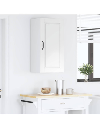 Mobile da cucina con lo scaffale Bianco Lucido 40 x 31 x 80 cm