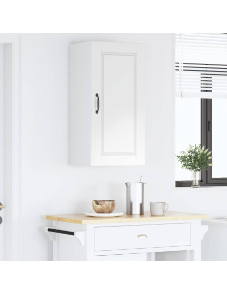 Mobile da cucina con lo scaffale Bianco Lucido 40 x 31 x 80 cm
