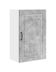Mobile da cucina con lo scaffale Grigio cemento 50 x 31 x 80 cm 2