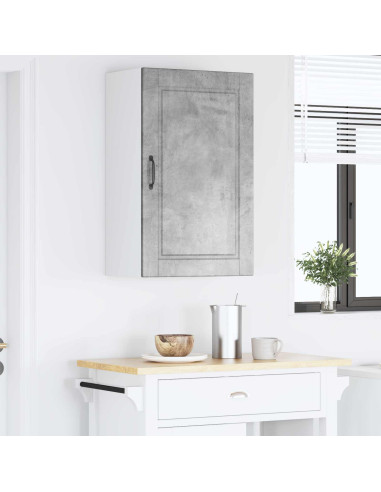 Mobile da cucina con lo scaffale Grigio cemento 50 x 31 x 80 cm