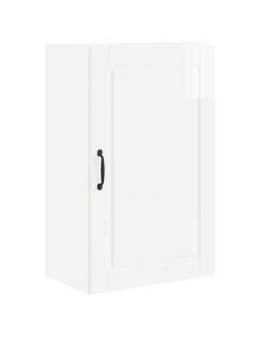 Mobile da cucina con lo scaffale Bianco Lucido 50 x 31 x 80 cm