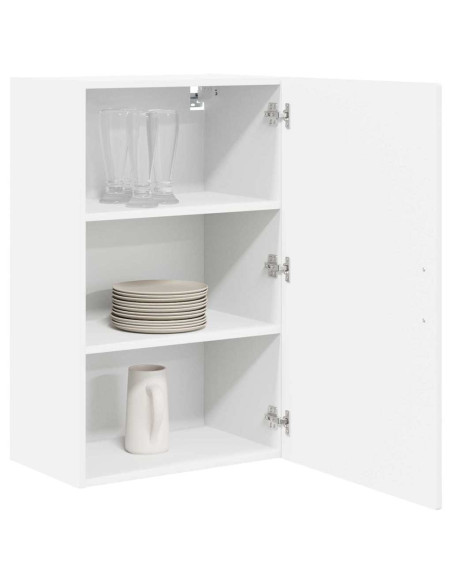 Mobile da cucina con lo scaffale Bianco Lucido 50 x 31 x 80 cm