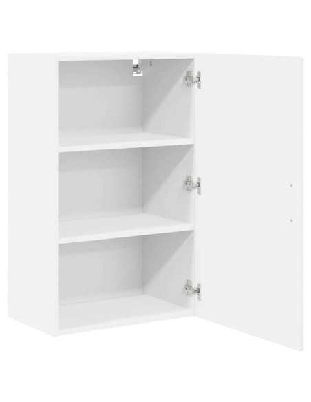 Mobile da cucina con lo scaffale Bianco Lucido 50 x 31 x 80 cm