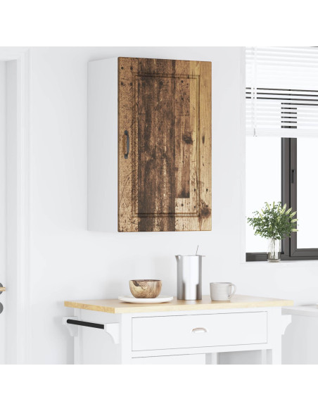 Mobile da cucina con lo scaffale Legno vecchio 50 x 31 x 80 cm
