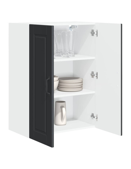 Mobile da cucina Nero 60 x 31 x 80 cm Legno multistrato