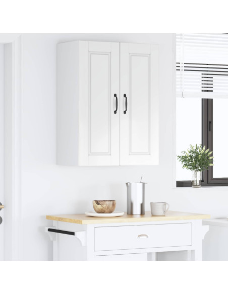 Mobile da cucina con lo scaffale Bianco Lucido 60 x 31 x 80 cm