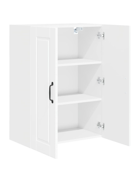 Mobile da cucina con lo scaffale Bianco Lucido 60 x 31 x 80 cm