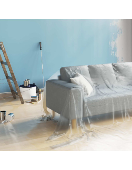 Foglio antipolvere 6 pcs Trasparente 400 x 500 cm HDPE