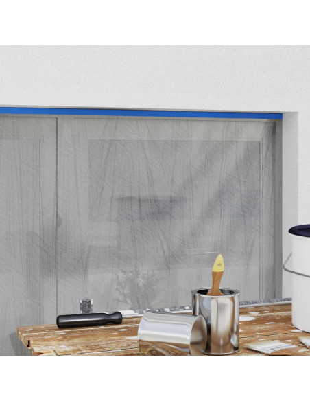 Film adesivo da mascheratura Trasparente e Blu