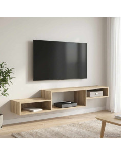 Mobile TV da Parete A parete Rovere Sonoma 150 x 28 x 26 cm