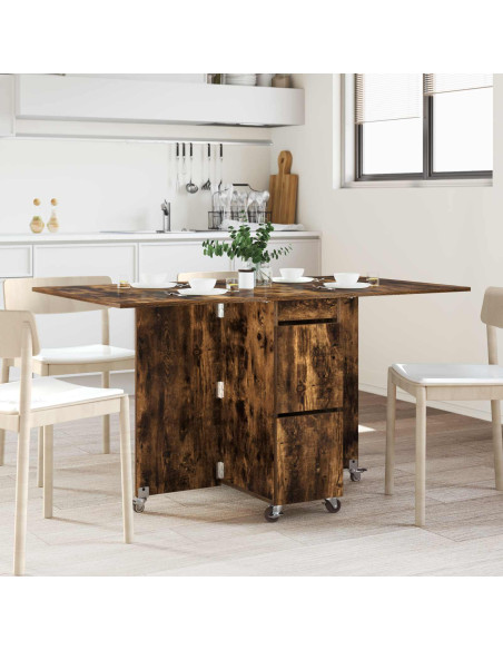 Tavolo da Pranzo 2 pcs 140 x 80 x 77 cm Legno ingegnerizzato