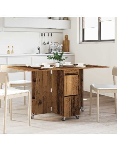 Tavolo da Pranzo 2 pcs 140 x 80 x 77 cm Legno ingegnerizzato