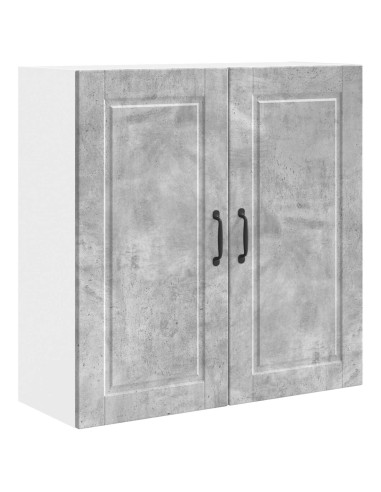 Mobile da cucina con lo scaffale Grigio cemento 80 x 31 x 80 cm