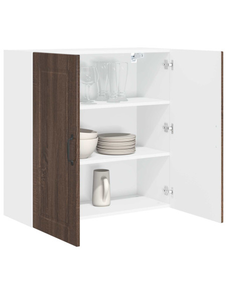 Mobile da cucina con lo scaffale Rovere Marrone 80 x 31 x 80 cm