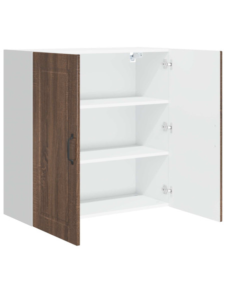 Mobile da cucina con lo scaffale Rovere Marrone 80 x 31 x 80 cm