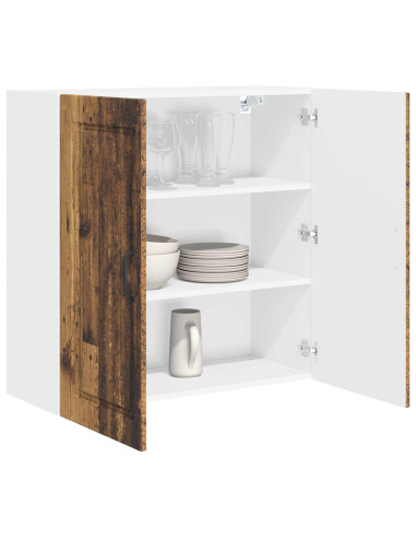 Mobile da cucina con lo scaffale Legno vecchio 80 x 31 x 80 cm