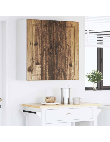 Mobile da cucina con lo scaffale Legno vecchio 80 x 31 x 80 cm