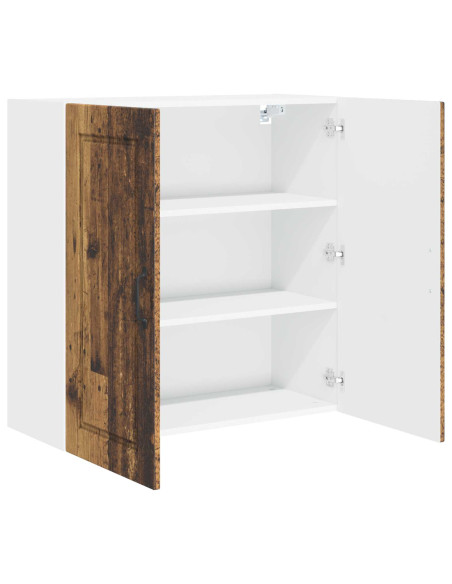 Mobile da cucina con lo scaffale Legno vecchio 80 x 31 x 80 cm