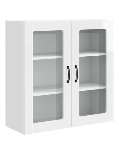 Mobile da cucina con lo scaffale Bianco Lucido 80 x 31 x 80 cm