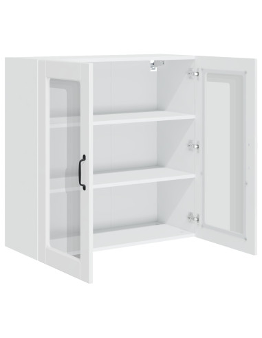 Mobile da cucina con lo scaffale Bianco Lucido 80 x 31 x 80 cm