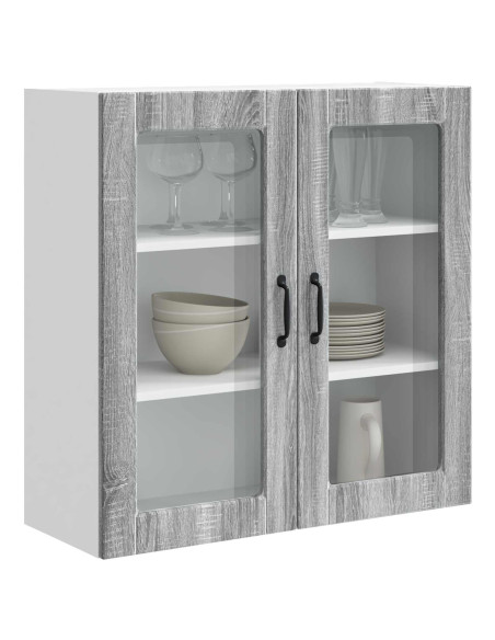 Mobile da cucina con lo scaffale Grigio Sonoma 80 x 31 x 80 cm