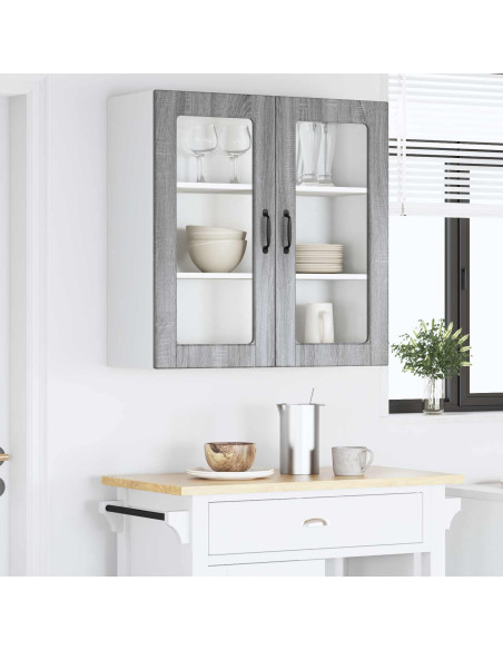 Mobile da cucina con lo scaffale Grigio Sonoma 80 x 31 x 80 cm