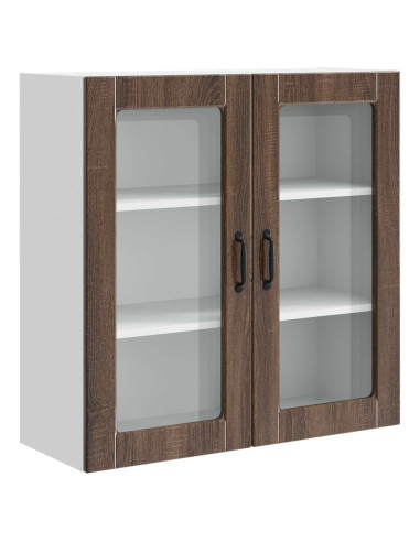 Mobile da cucina con lo scaffale Rovere Marrone 80 x 31 x 80 cm