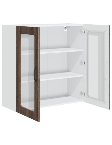Mobile da cucina con lo scaffale Rovere Marrone 80 x 31 x 80 cm