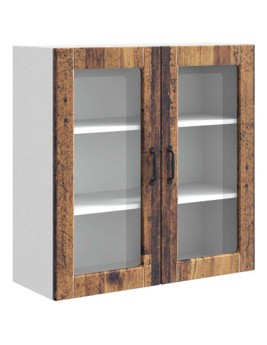 Mobile da cucina con lo scaffale Legno vecchio 80 x 31 x 80 cm