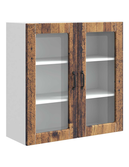 Mobile da cucina con lo scaffale Legno vecchio 80 x 31 x 80 cm