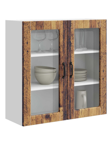 Mobile da cucina con lo scaffale Legno vecchio 80 x 31 x 80 cm