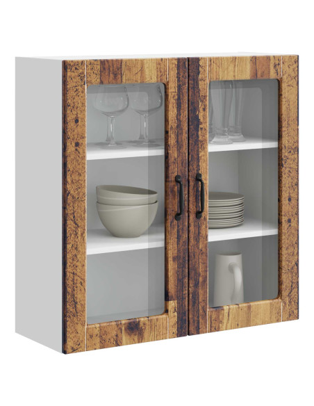 Mobile da cucina con lo scaffale Legno vecchio 80 x 31 x 80 cm