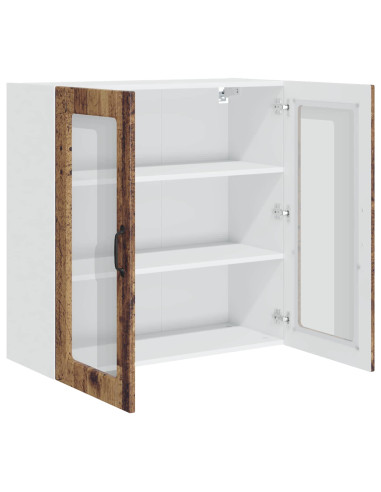 Mobile da cucina con lo scaffale Legno vecchio 80 x 31 x 80 cm