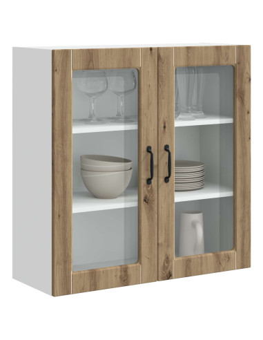 Mobile da cucina con porta Rovere artigianale 80 x 31 x 80 cm