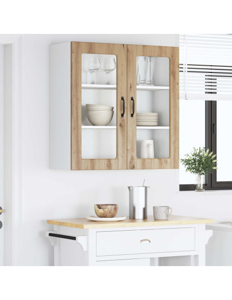 Mobile da cucina con porta Rovere artigianale 80 x 31 x 80 cm
