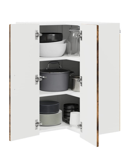 Mobile da cucina Rovere fumé 57 x 57 x 80 cm Legno multistrato