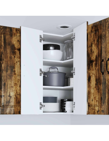 Mobile da cucina Rovere fumé 57 x 57 x 80 cm Legno multistrato