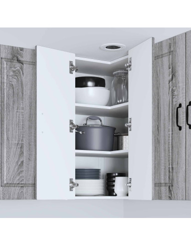 Mobile da cucina con lo scaffale Grigio Sonoma 57 x 57 x 80 cm