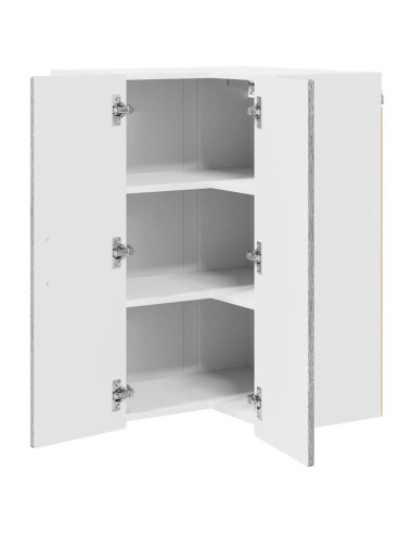 Mobile da cucina con lo scaffale Grigio Sonoma 57 x 57 x 80 cm