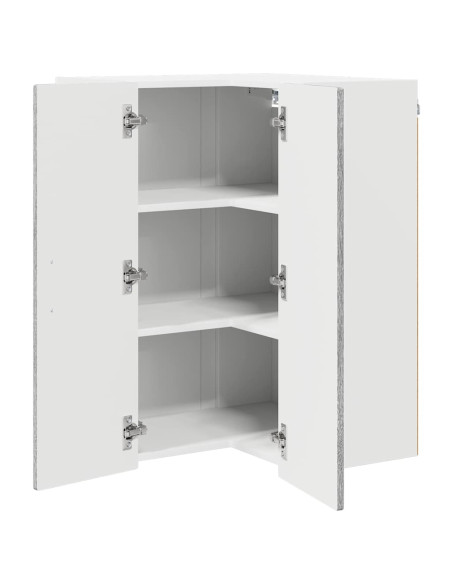 Mobile da cucina con lo scaffale Grigio Sonoma 57 x 57 x 80 cm