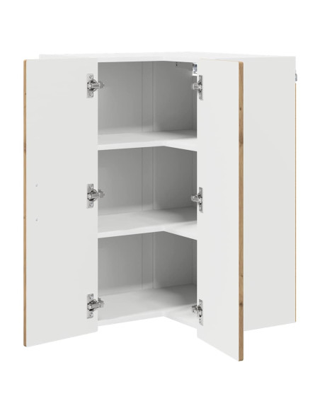 Mobile da cucina con porta Rovere artigianale 57 x 57 x 80 cm