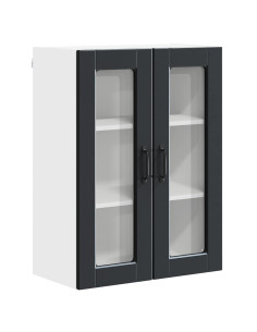 Mobile da cucina Nero 60 x 31 x 80 cm Legno multistrato 2