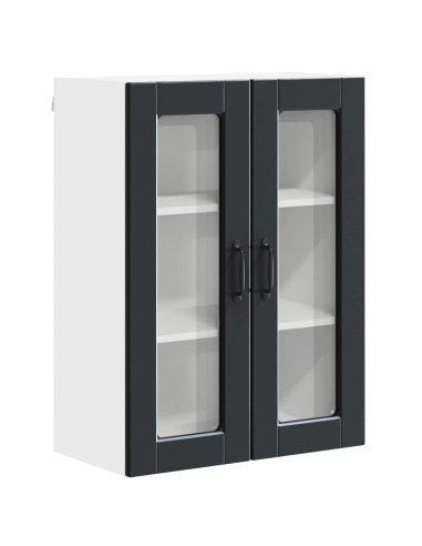 Mobile da cucina Nero 60 x 31 x 80 cm Legno multistrato