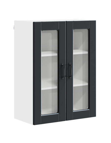 Mobile da cucina Nero 60 x 31 x 80 cm Legno multistrato