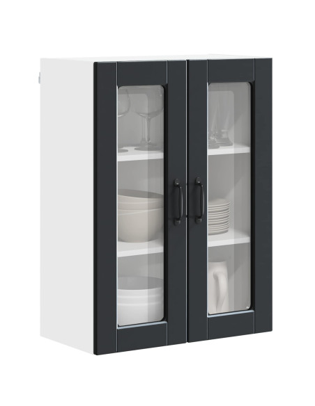 Mobile da cucina Nero 60 x 31 x 80 cm Legno multistrato