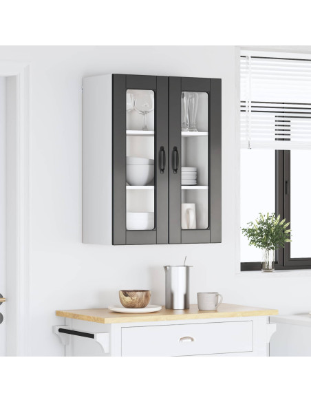 Mobile da cucina Nero 60 x 31 x 80 cm Legno multistrato