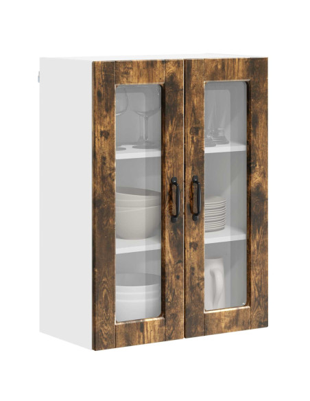 Mobile da cucina Rovere fumé 60 x 31 x 80 cm Legno multistrato