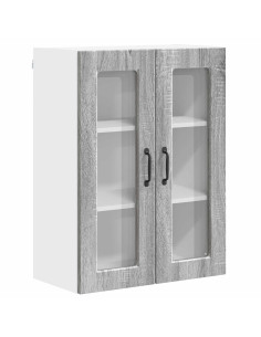 Mobile da cucina con lo scaffale Grigio Sonoma 60 x 31 x 80 cm 2